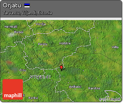 Satellite 3D Map of Orjatu