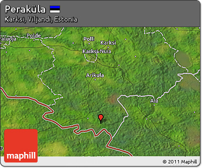 Satellite 3D Map of Peraküla