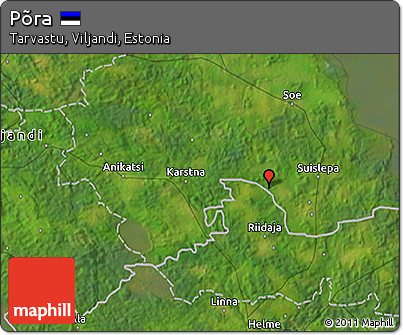 Satellite 3D Map of Põra