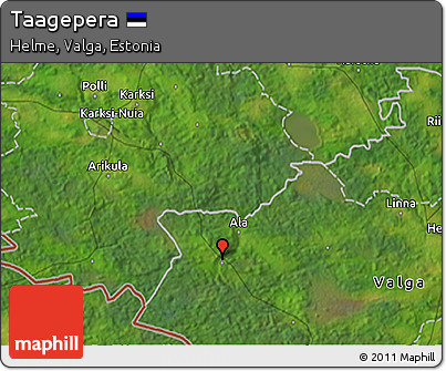 Satellite 3D Map of Taagepera