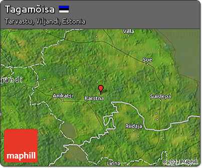 Satellite 3D Map of Tagamõisa