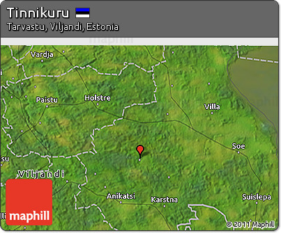 Satellite 3D Map of Tinnikuru