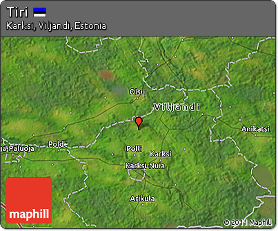 Satellite 3D Map of Tiri