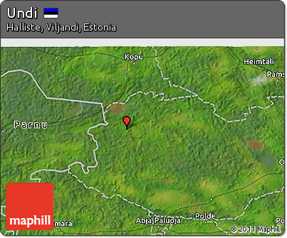 Satellite 3D Map of Undi