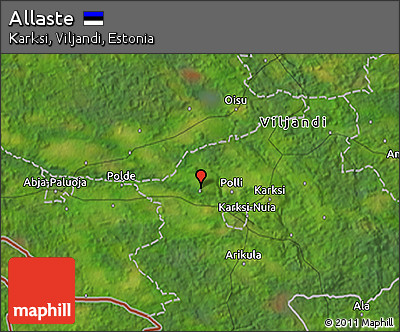 Satellite 3D Map of Allaste