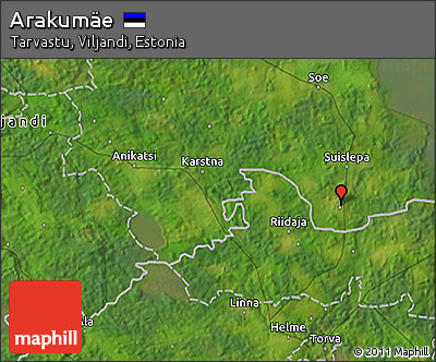 Satellite 3D Map of Arakumäe