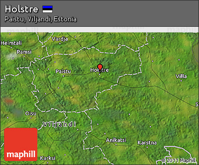 Satellite 3D Map of Holstre