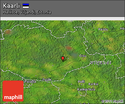 Satellite 3D Map of Kaarli