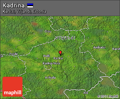 Satellite 3D Map of Kadrina