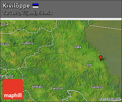 Satellite 3D Map of Kivilõppe