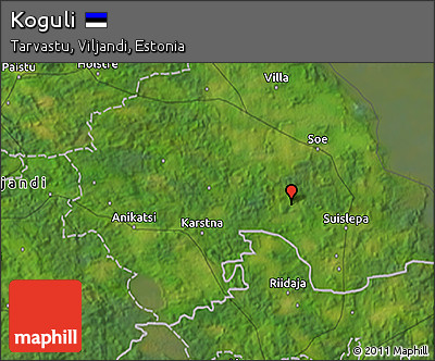 Satellite 3D Map of Koguli