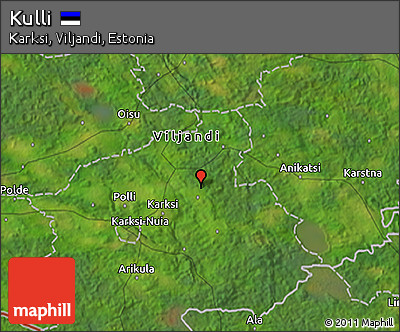 Satellite 3D Map of Kulli