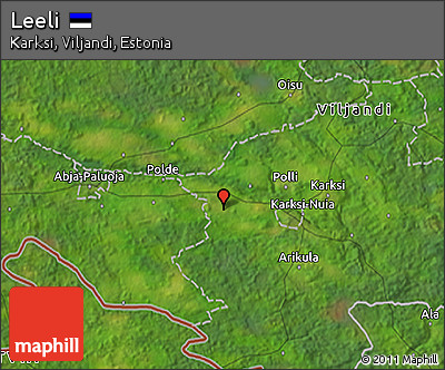 Satellite 3D Map of Leeli