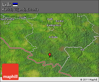 Satellite 3D Map of Lilli