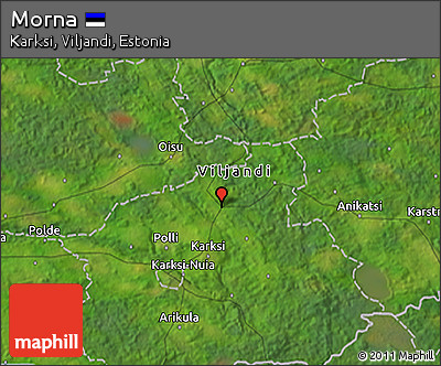 Satellite 3D Map of Morna