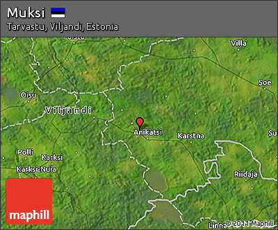 Satellite 3D Map of Muksi