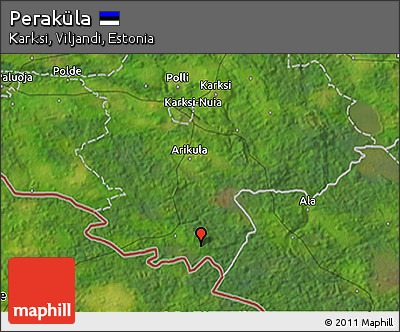 Satellite 3D Map of Peraküla