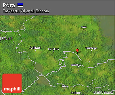 Satellite 3D Map of Põra