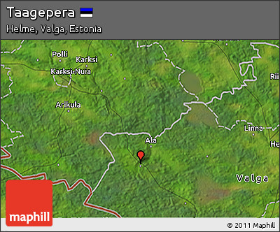 Satellite 3D Map of Taagepera