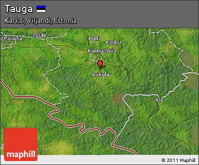 Satellite 3D Map of Tauga