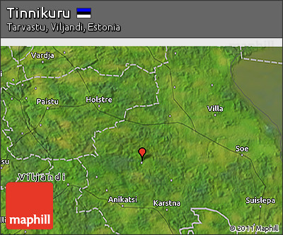 Satellite 3D Map of Tinnikuru