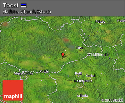 Satellite 3D Map of Toosi