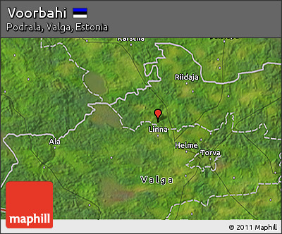 Satellite 3D Map of Voorbahi