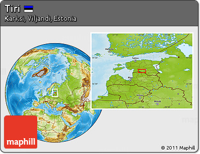 Physical Location Map of Tiri