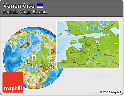 Physical Location Map of Vanamõisa