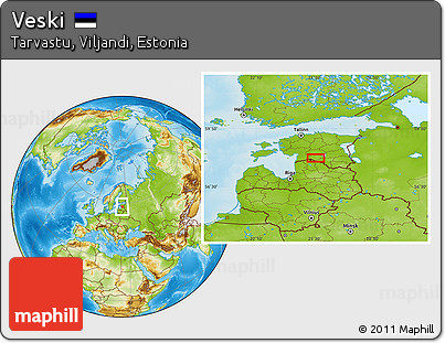Physical Location Map of Veski