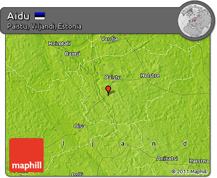 Physical Map of Aidu