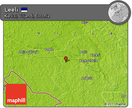 Physical Map of Leeli