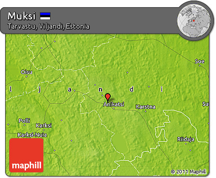 Physical Map of Muksi
