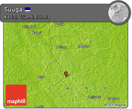 Physical Map of Suuga