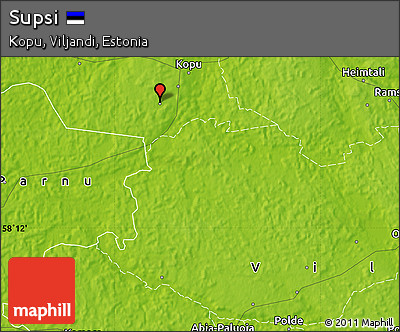 Physical Map of Supsi