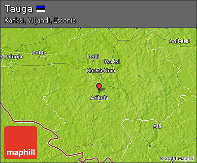 Physical Map of Tauga