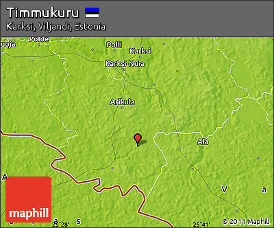 Physical Map of Timmukuru