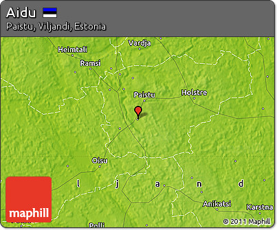 Physical Map of Aidu