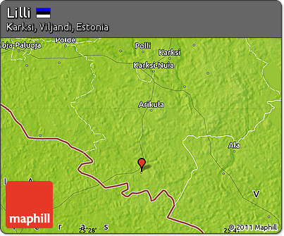 Physical Map of Lilli
