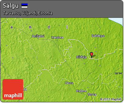 Physical Map of Sälgu