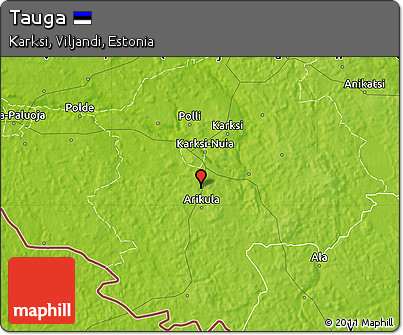 Physical Map of Tauga