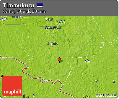 Physical Map of Timmukuru