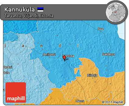 Political Map of Kannuküla