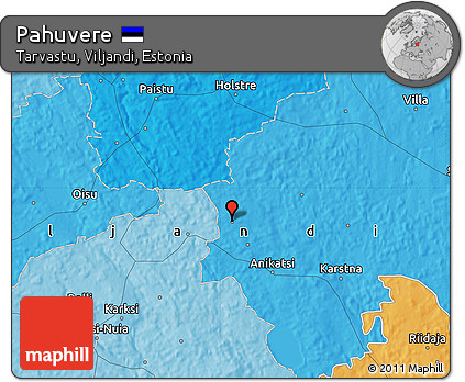 Political Map of Pahuvere