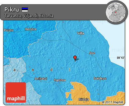 Political Map of Pikru