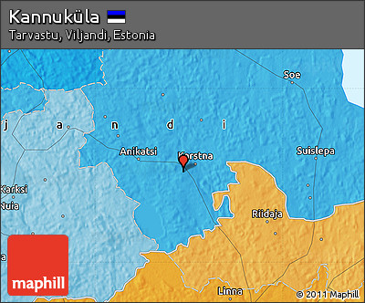 Political Map of Kannuküla