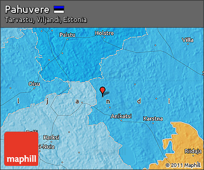 Political Map of Pahuvere