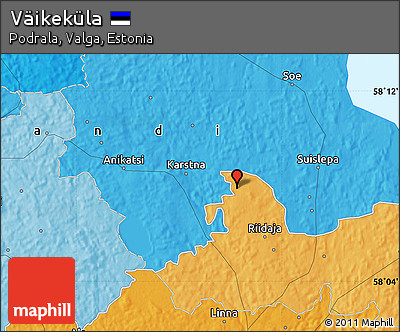 Political Map of Väikeküla