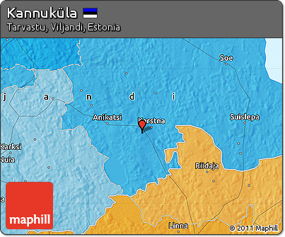 Political Map of Kannuküla