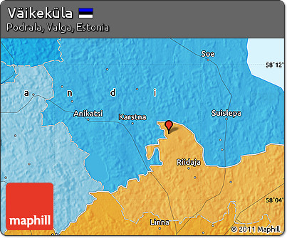 Political Map of Väikeküla
